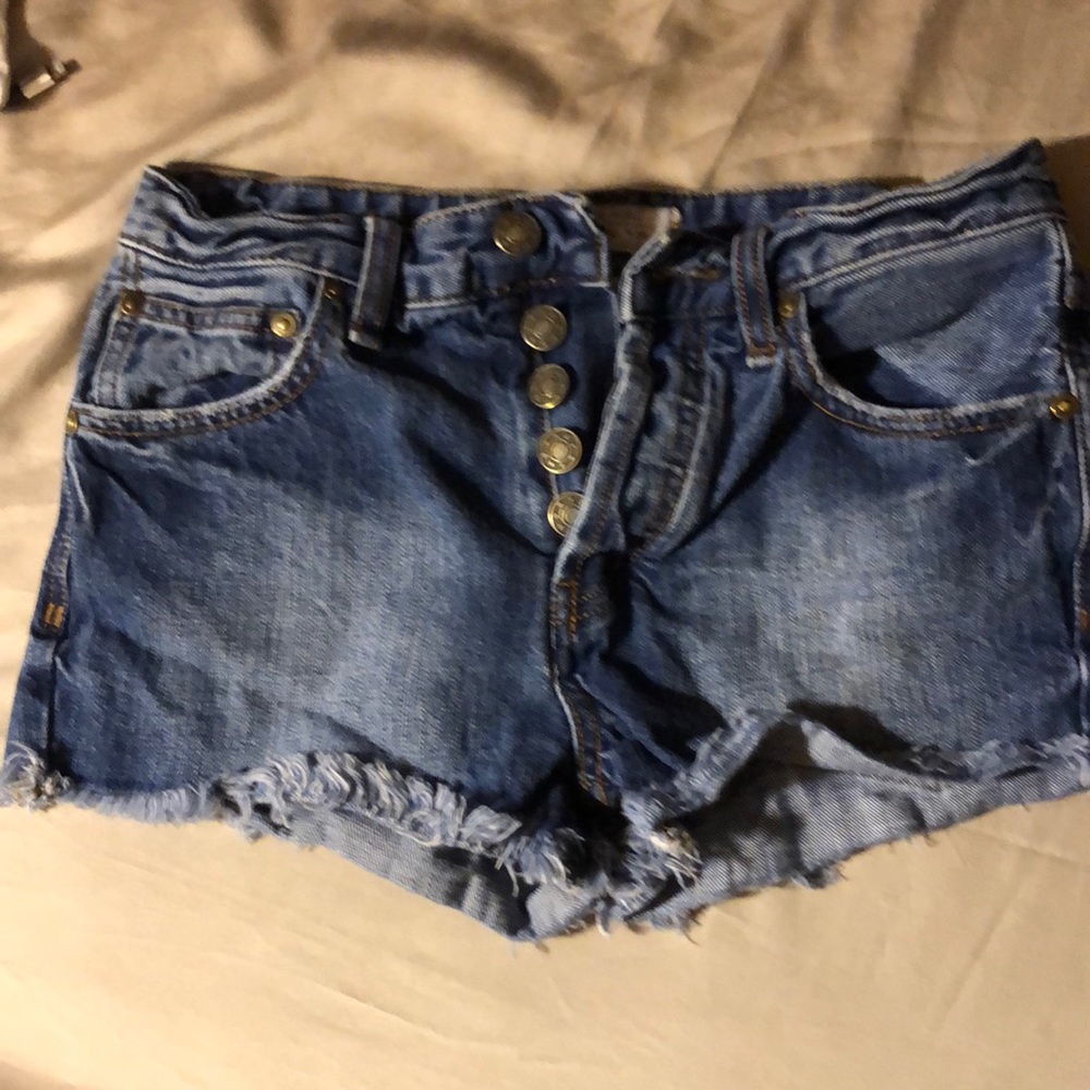 Free People SZ 25 shorts